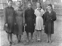 1960г. Девочки 7-го класса. Фото предоставила Славина (Олейник) Людмила Даниловна